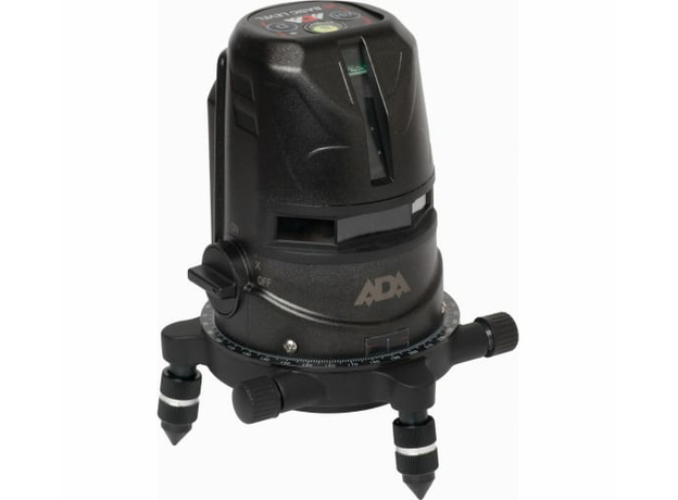 Уровень лазерный 2D Basic Level построитель плоскостей, сумка, инструкция ADA