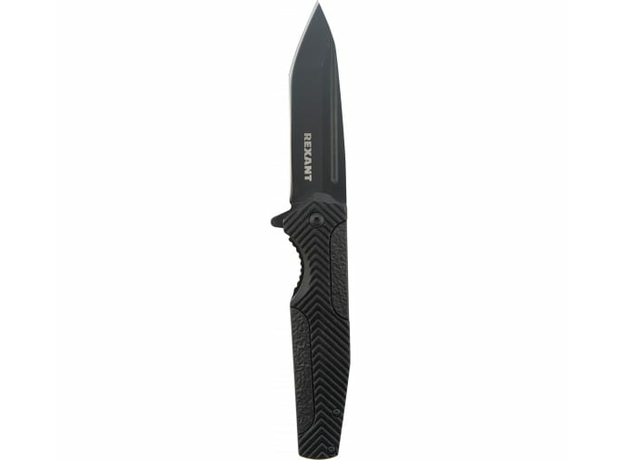 Нож складной полуавтоматический Black SpearREXANT 12-4909-2