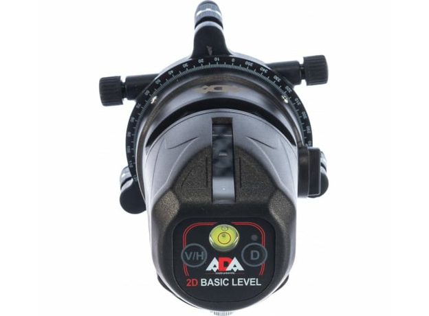 Уровень лазерный 2D Basic Level построитель плоскостей, сумка, инструкция ADA