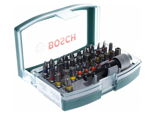 Набор из 32 насадок-бит с цветовой кодировкой BOSCH 2607017063
