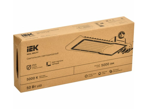 Светильник светодиодный ДКУ 1013-50Д 5000К IP65 IEK LDKU1-1013-050-5000-K03