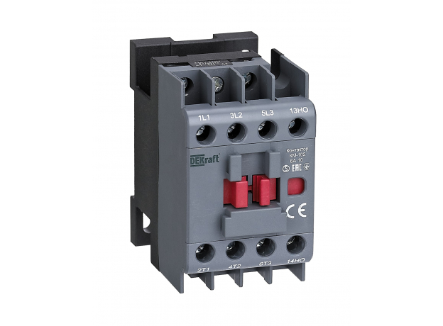 Контактор 32А 220В/230В АС3 АС4 1НО КМ-102 DEKraft 22005DEK