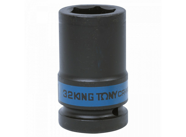 Головка торцевая ударная глубокая шестигранная 1', 32 мм King Tony 843532M