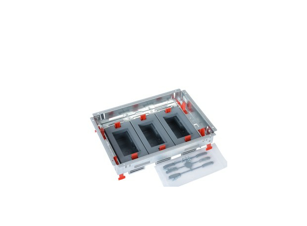 Основание для горизональной установки ЭУИ с регулировкой по высоте стандартное исполнение 8/12 мод. Legrand 088020