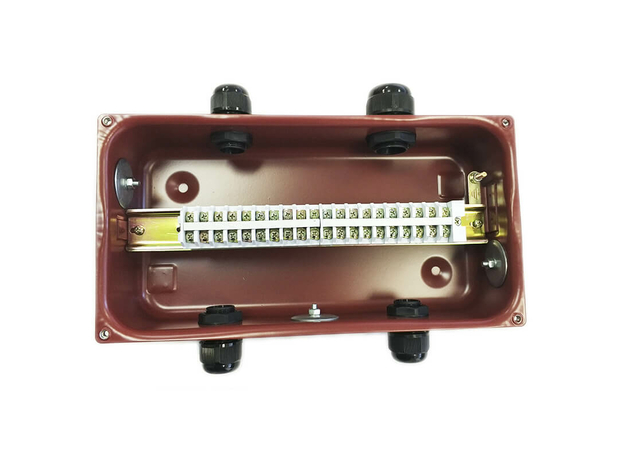 Коробка с зажимами наборными КЗНС-16 с пластмассовыми сальниками У2 IP54 zeta30317 ЗЭТА ЗЭТАРУС Коробка с зажимами наборными КЗНС-16 с пластмассовыми сальниками У2 IP54 zeta30317 ЗЭТА ЗЭТАРУС