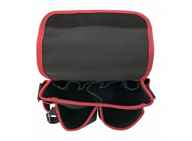 EKF Сумка монтажника поясная с крышкой и ремнем