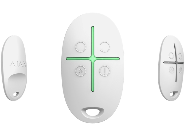 Пульт управления с тревожной кнопкой (SpaceControl white) Ajax 00-00105519