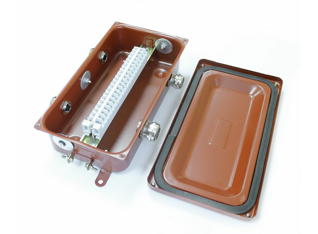 Коробка с зажимами наборными КЗНС-16 с латунными сальниками УХЛ1,5 IP65 zeta30316 ЗЭТА ЗЭТАРУС Коробка с зажимами наборными КЗНС-16 с латунными сальниками УХЛ1,5 IP65 zeta30316 ЗЭТА ЗЭТАРУС