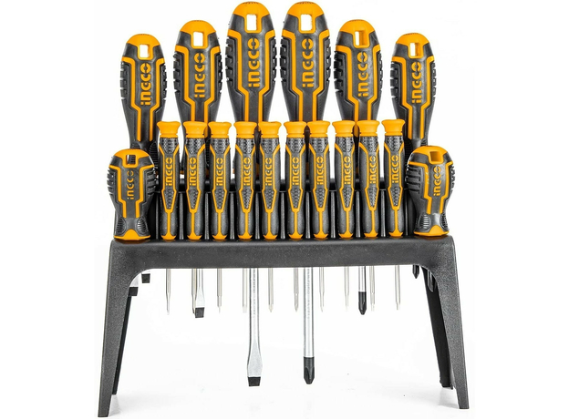 Набор отверток 18шт, Cr-V INGCO INDUSTRIAL HKSD1828