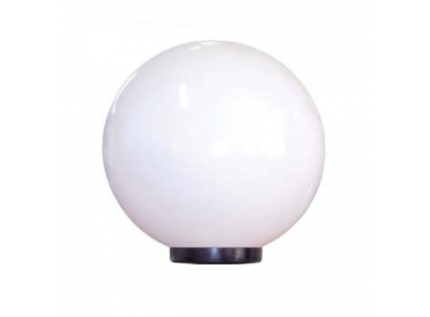 Светильник НТУ-06-60-01 (Шар) d.250 опаловый ПММА/корпус черный