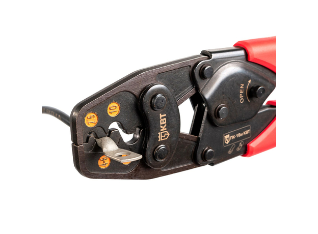 Пресс-клещи ПК-16м (для гильз и наконечников 2.5–16 мм2) КВТ 78866