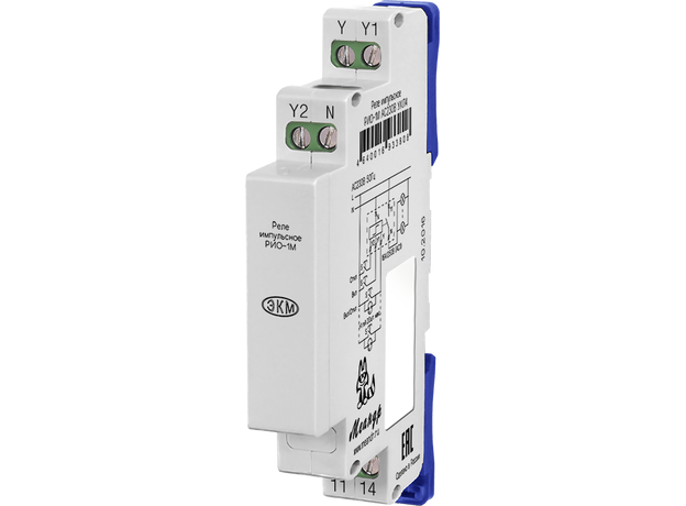 Импульсное реле освещения РИО-1М АС230В УХЛ4 Меандр 4680019911113