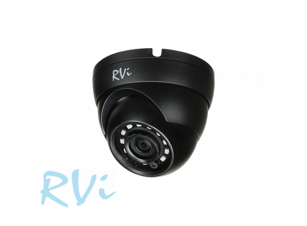 Видеокамера AHD/CVBS/CVI/TVI c ИК-подсветкой до 30м 2,8мм RVi-1ACE202 2.8 black RVI