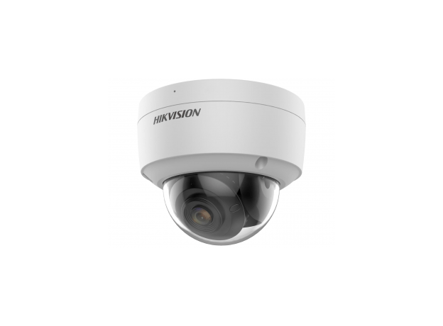 Видеокамера Hikvision IP 4Мп уличная купольная с технологией AcuSense 2.8mm DS-2CD2147G2-SUС