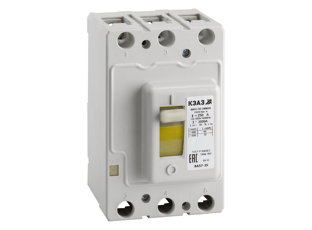 Выключатель автоматический 200А ВА5735 340010 660в РЭ2000 108594 КЭАЗ