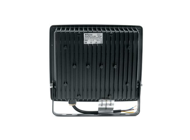 Прожектор светодиодный ДО-100w 6400К 9500Лм IP65 черный (LL-922) FERON