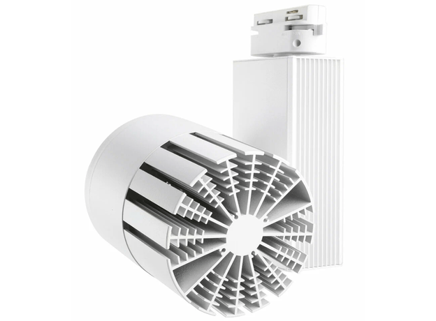 Светильник светодиодный трековый на шинопровод ДПО-30w 4000К 2700Лм белый (AL105) FERON (29693)