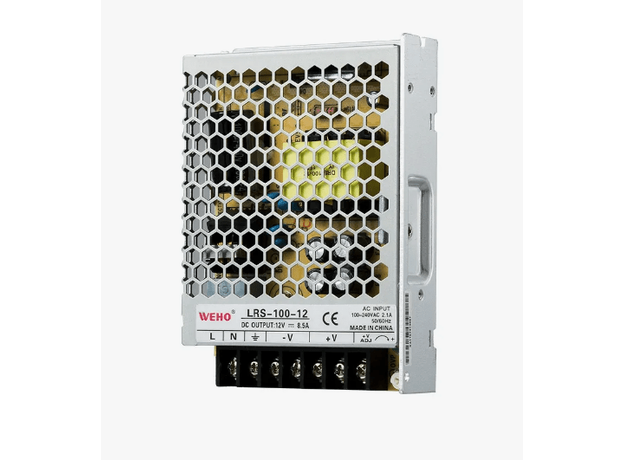 Блок питания AC-DC, 102Вт, выход 12В, 8.5A (LRS-100-12 ) Блок питания AC-DC, 102Вт, выход 12В, 8.5A (LRS-100-12 )