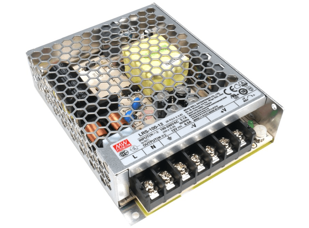 Блок питания AC-DC, 102Вт, выход 12В, 8.5A (LRS-100-12 ) Блок питания AC-DC, 102Вт, выход 12В, 8.5A (LRS-100-12 )