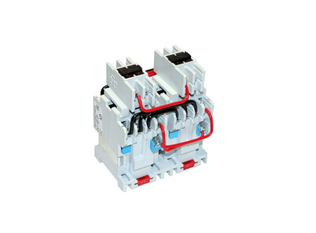 Контактор электромагнитный реверсивный ПМ12-010500 УХЛ4 В 380В (4з+2р) (ПМ12-010500) КЗЭА 020500420ВВ380000010