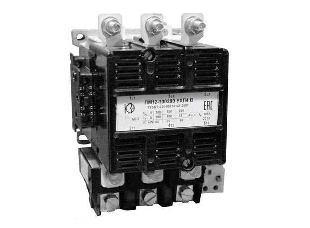 Пускатель электромагнитный ПМ12-100200  УХЛ4 380В  КЗЭА