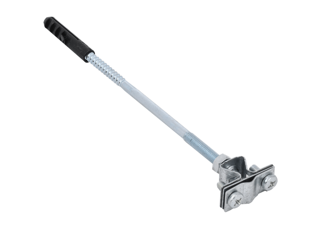 Держатель проводника круглого 8-10мм для бетонного фасада оцинкованная сталь