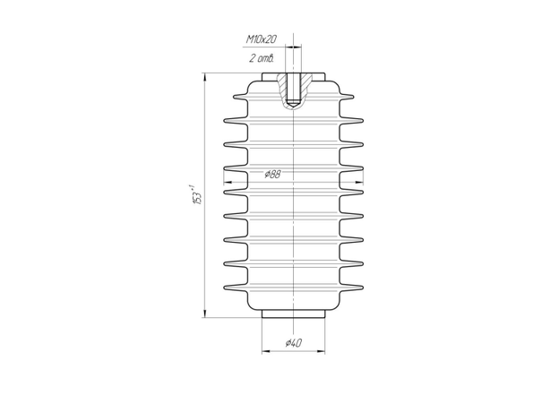 Ограничитель перенапряжений ОПН-П-6/7.2/10/550 УХЛ1