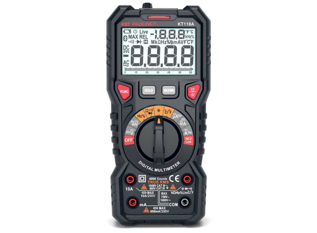 Мультиметр цифровой KT 118A PROLINE КВТ 79126
