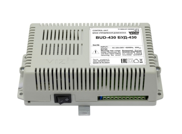 Блок управления и питания БУД-430S Vizit