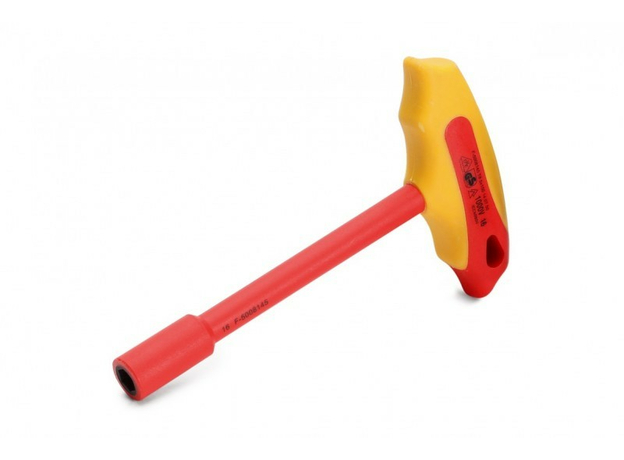 Ключ диэлектрического торцевой Т-образный Профи 10 мм КВТ 73229