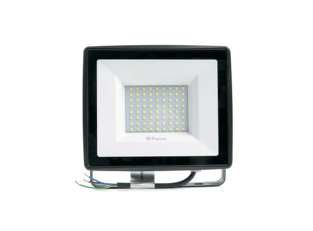 Прожектор светодиодный ДО-100w 6400К 9500Лм IP65 черный (LL-922) FERON