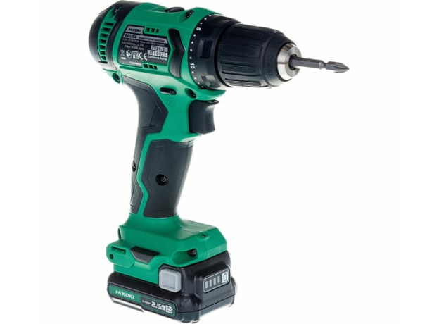 Дрель-шуруповерт аккумуляторный DS12DA Hikoki (DS12DARFZ)