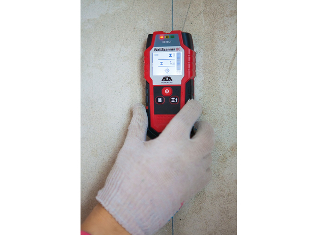 Детектор проводки Wall Scanner 80 ADA (металлы, дерево) Детектор проводки Wall Scanner 80 ADA (металлы, дерево)