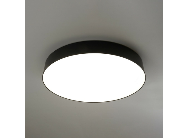 Светильник светодиодный ДБО-80w 3000-6500К max 4800Лм управляемый черный FERON 48067