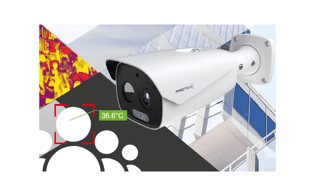 Новинка!! Тепловизионная видеокамера Proto-15W-SH50TH