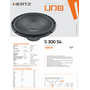 Сабвуфер Hertz UNO S 300 S4 Subwoofer