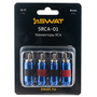 Разъем RCA SWAT SRCA-01 синий (упак 4 шт)