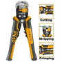 Инструмент для снятия изоляции 3 в 1 (обжим, зачистка, резка) INGCO INDUSTRIAL HWSP102418